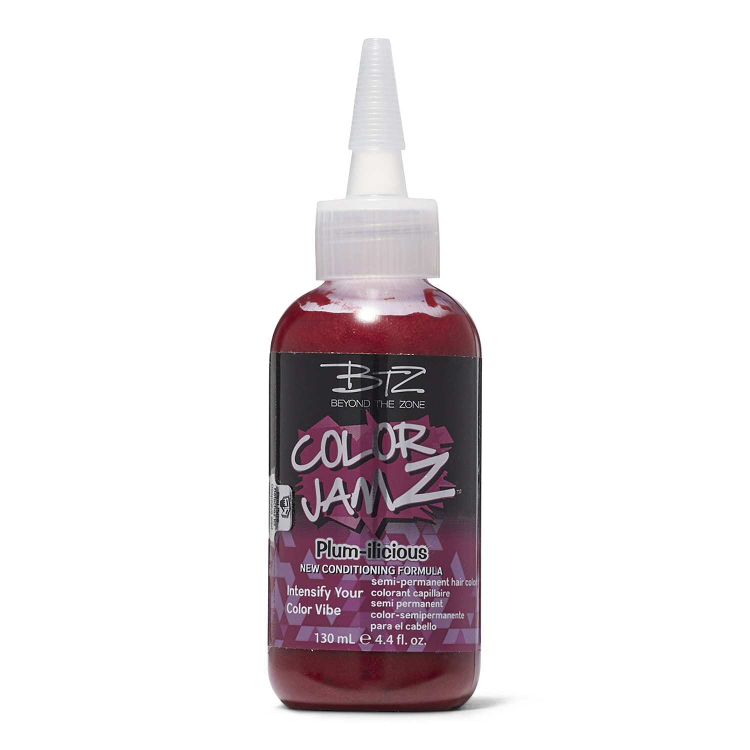 Beyond The Zone Color Jamz Semi Permanent Hair Color Plum Licious