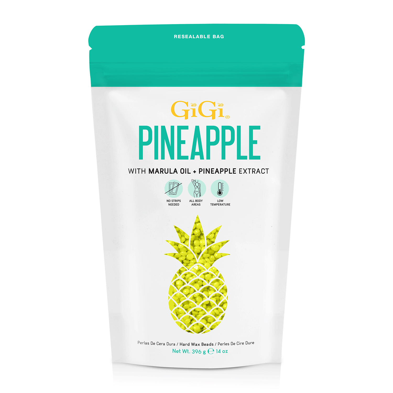 Gigi Pineapple with Marula Oil Hard Wax Beads