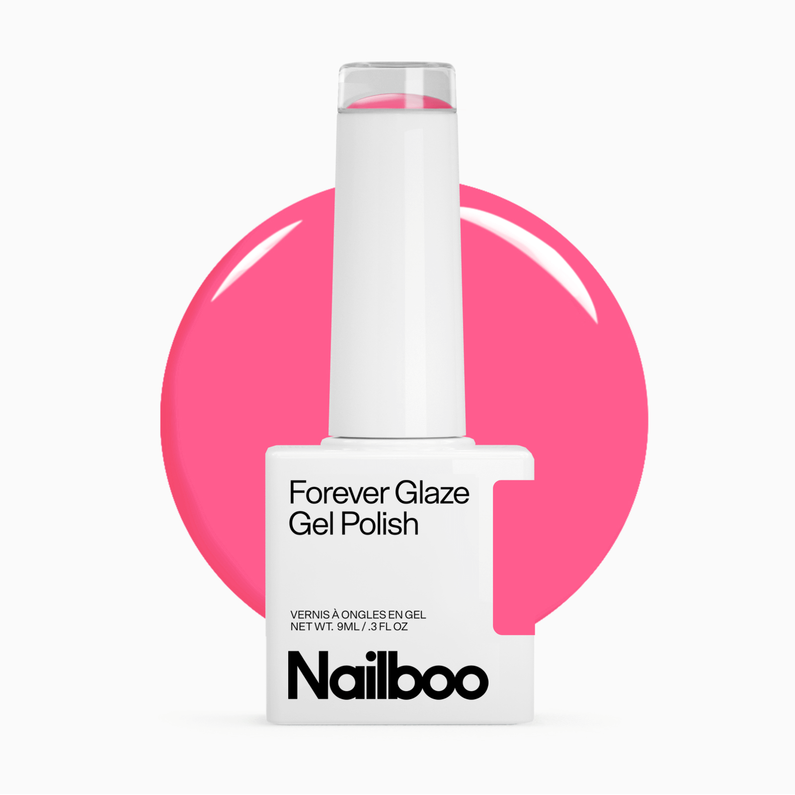 Forever Glaze Magnetic Gel Polish Paradise Pink