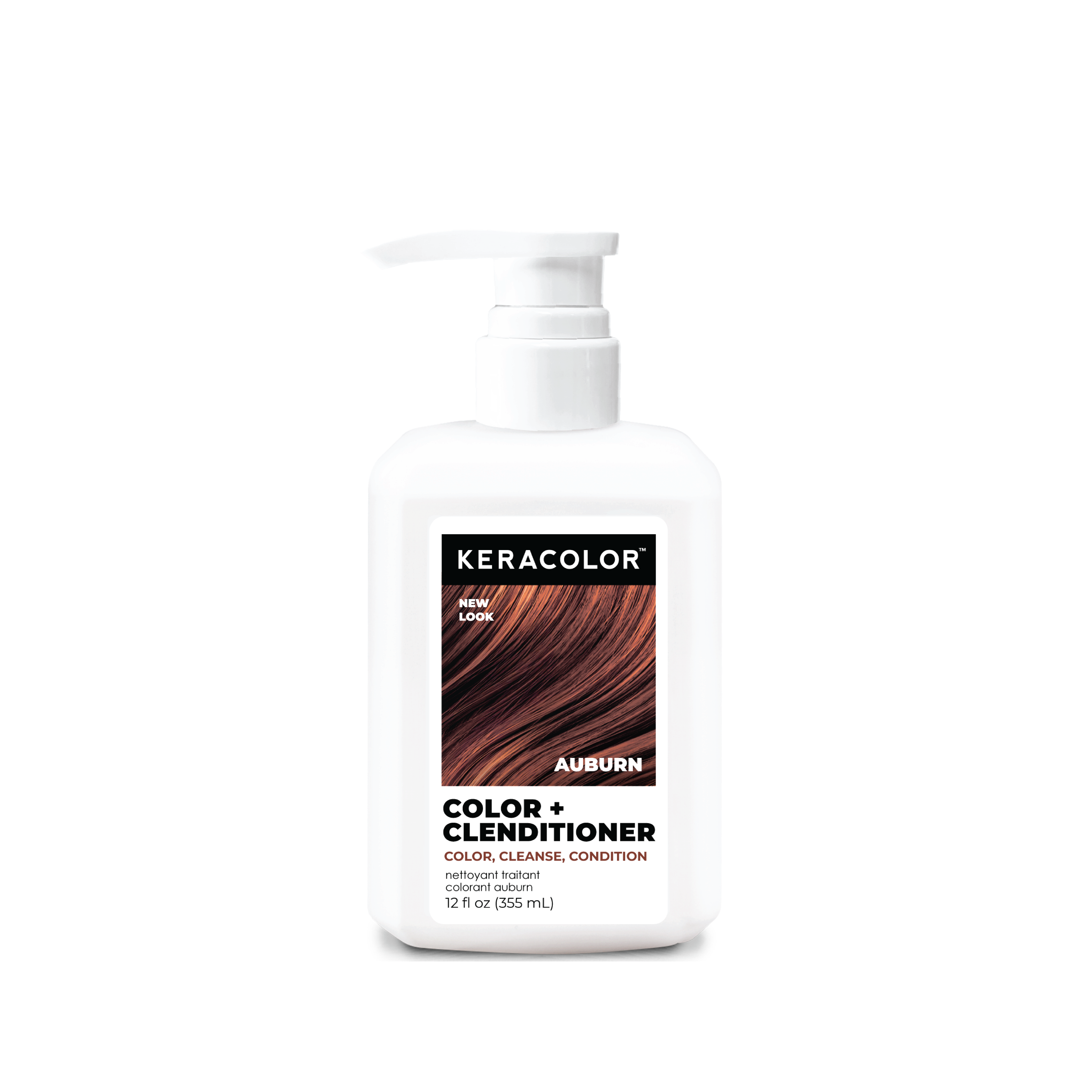 Keracolor Auburn Color + Clenditioner 12oz