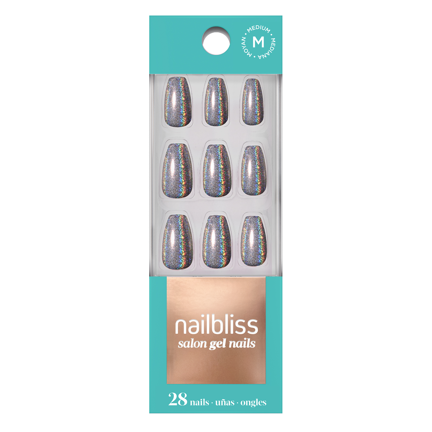Dashing Diva Gel Nail Effects Press-On Nail Kit Space Cowboy