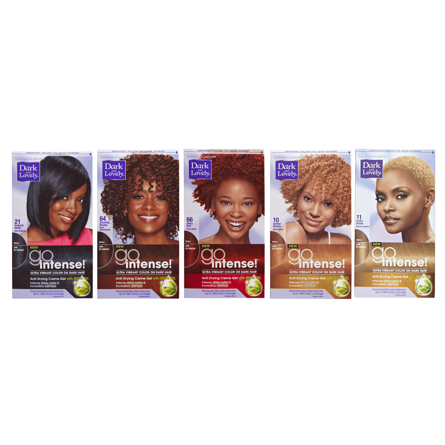Go Intense Original Black Permanent Hair Color By Dark Lovely