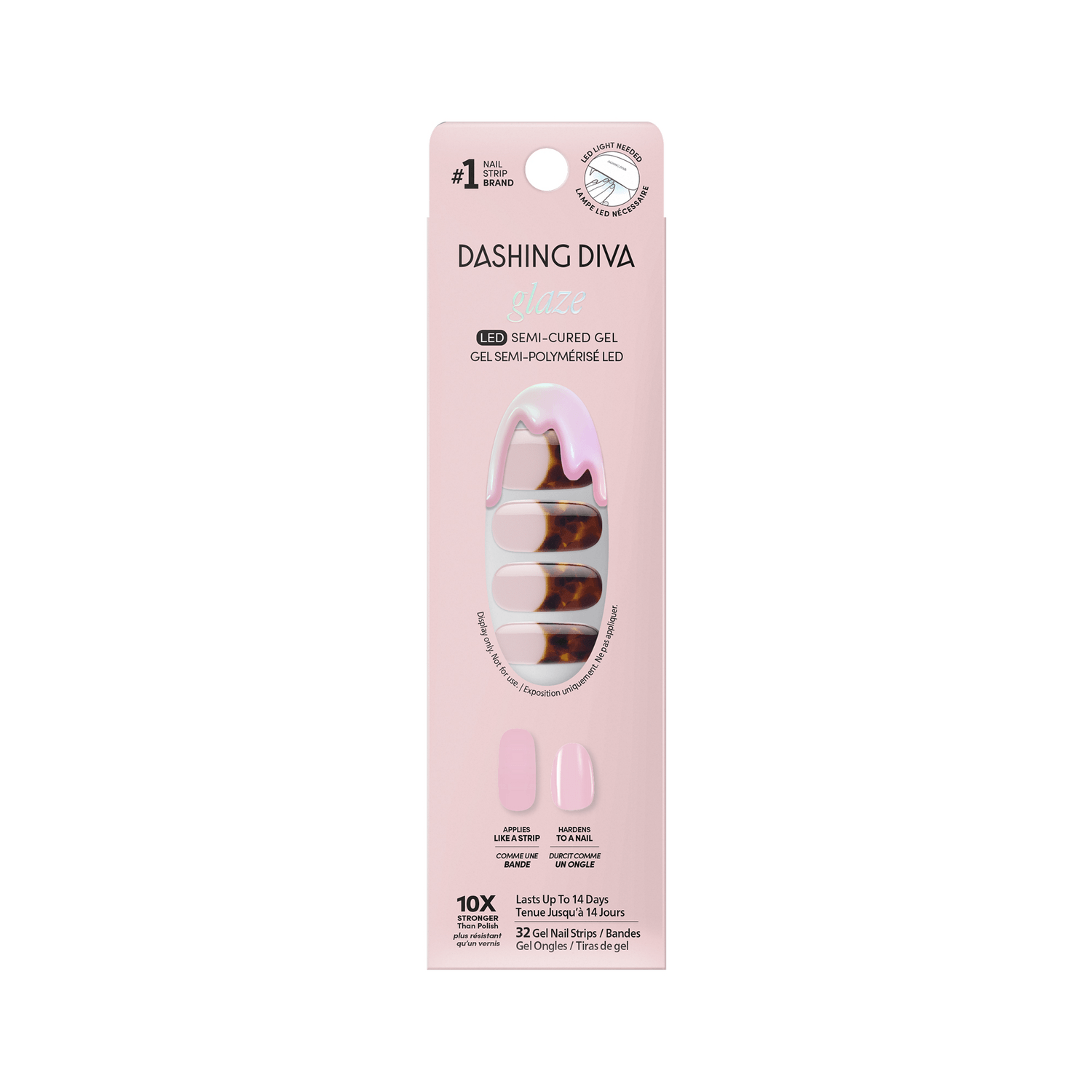 Dashing Diva Glaze Art- Claws Out Gel Nail Polish Strips