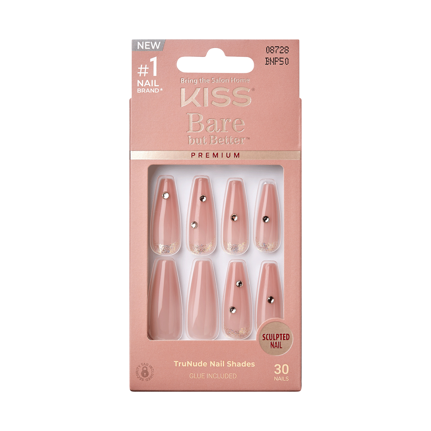 Clean+Easy Bare-But-Better Premium Press-On Nails Fate
