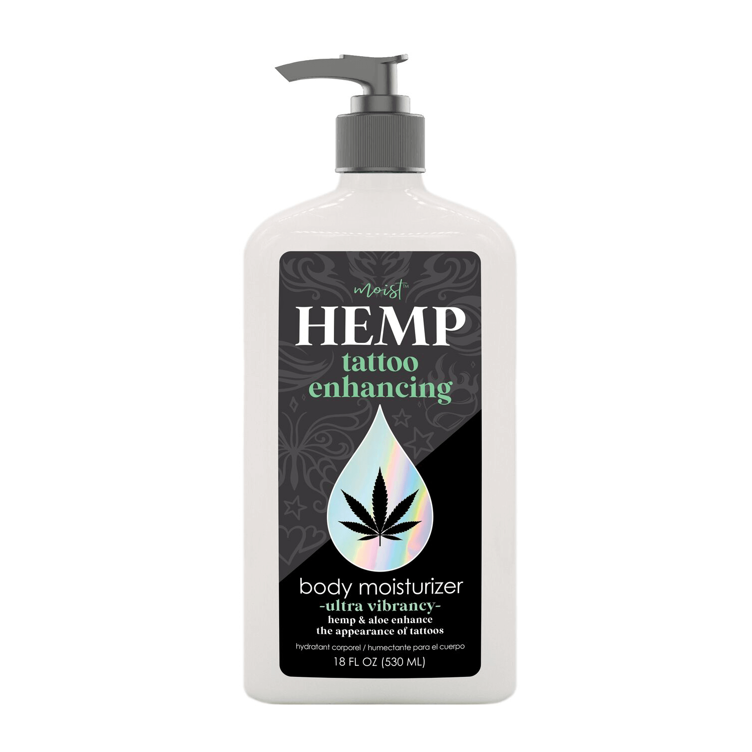 Moist Hemp Tattoo Enhancing Body Moisturizer