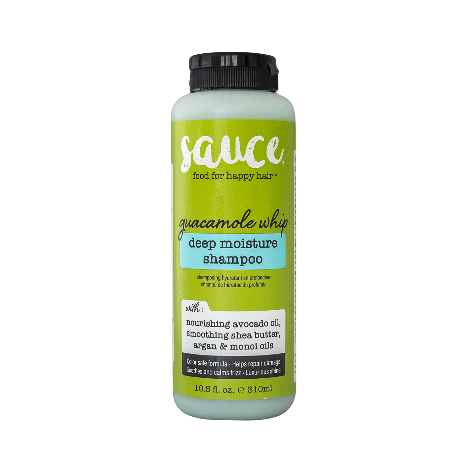 Sauce Beauty Guacamole Whip Deep Moisture Shampoo 10.5 Fl Oz