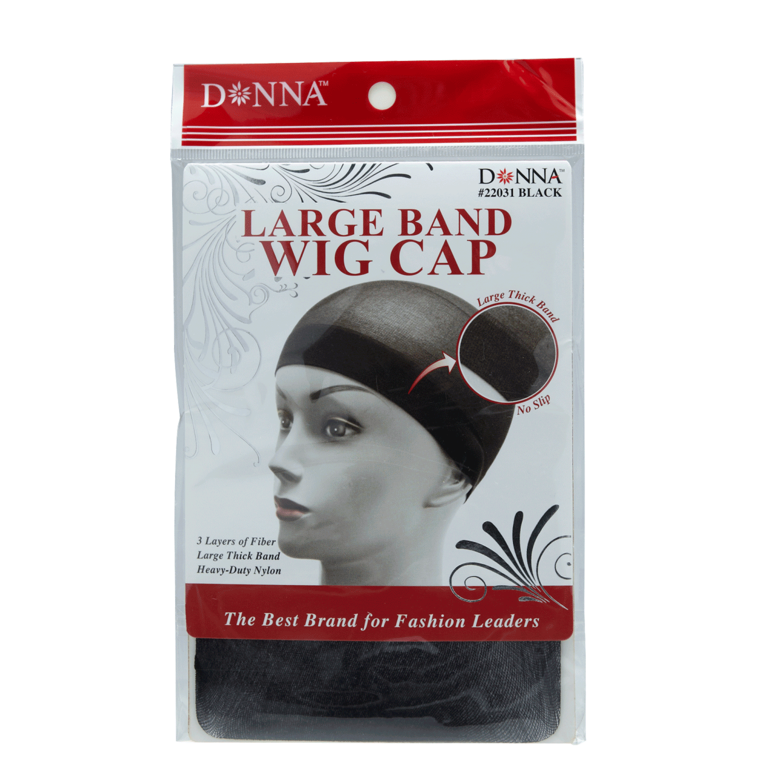 Black Wig Cap