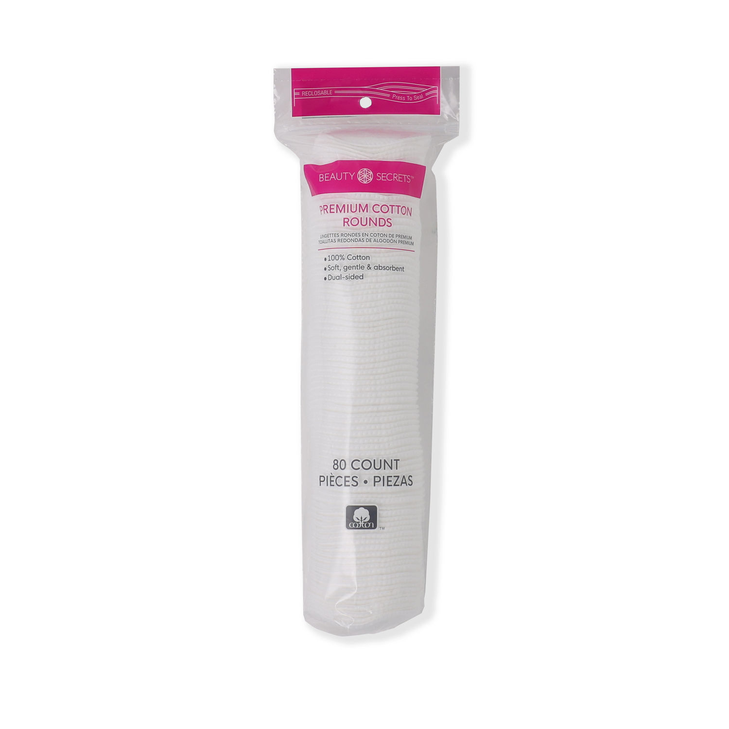 Beauty Secrets Premium Cotton Rounds