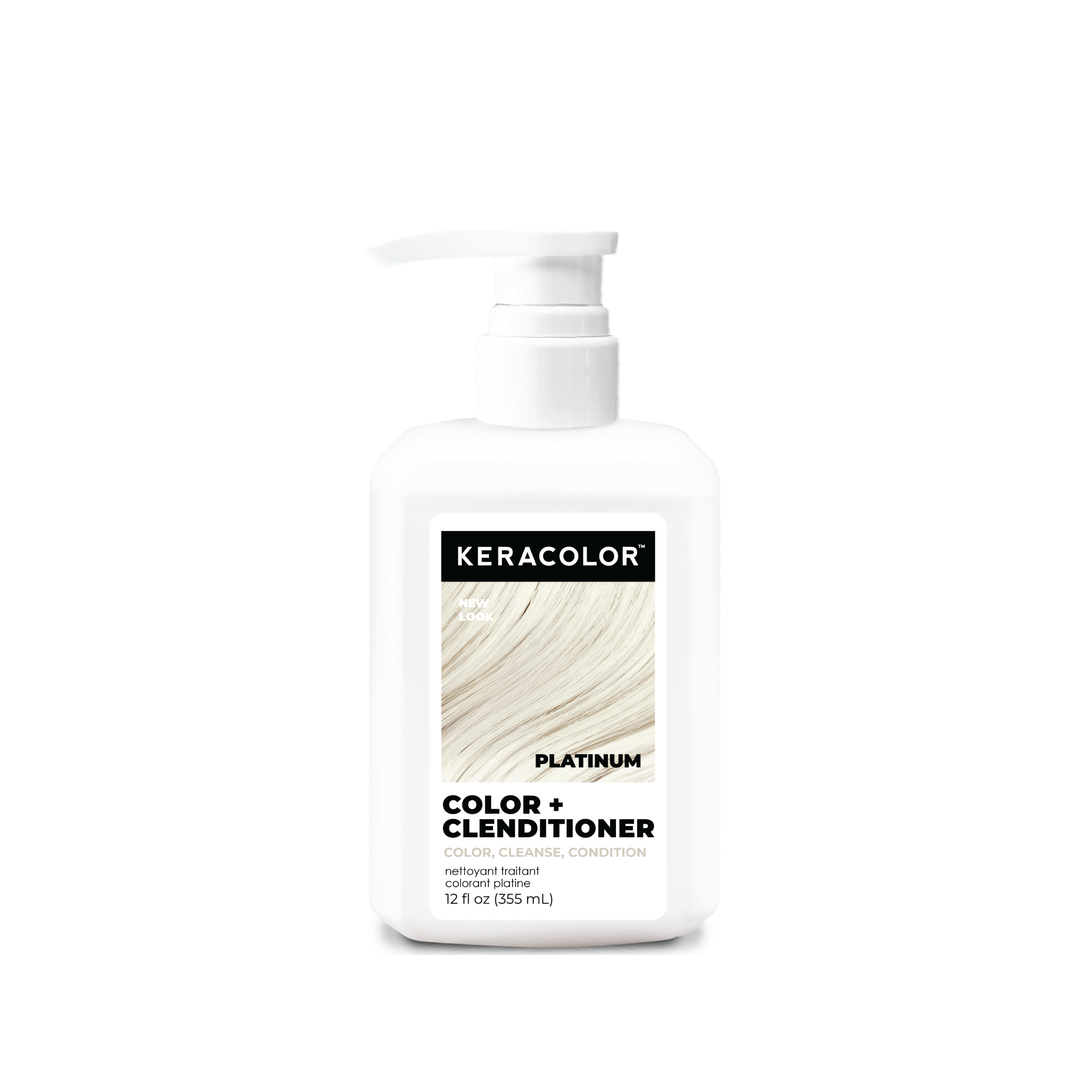 Keracolor Clenditioner Platinum - 12.0 Oz., One Size, Silver