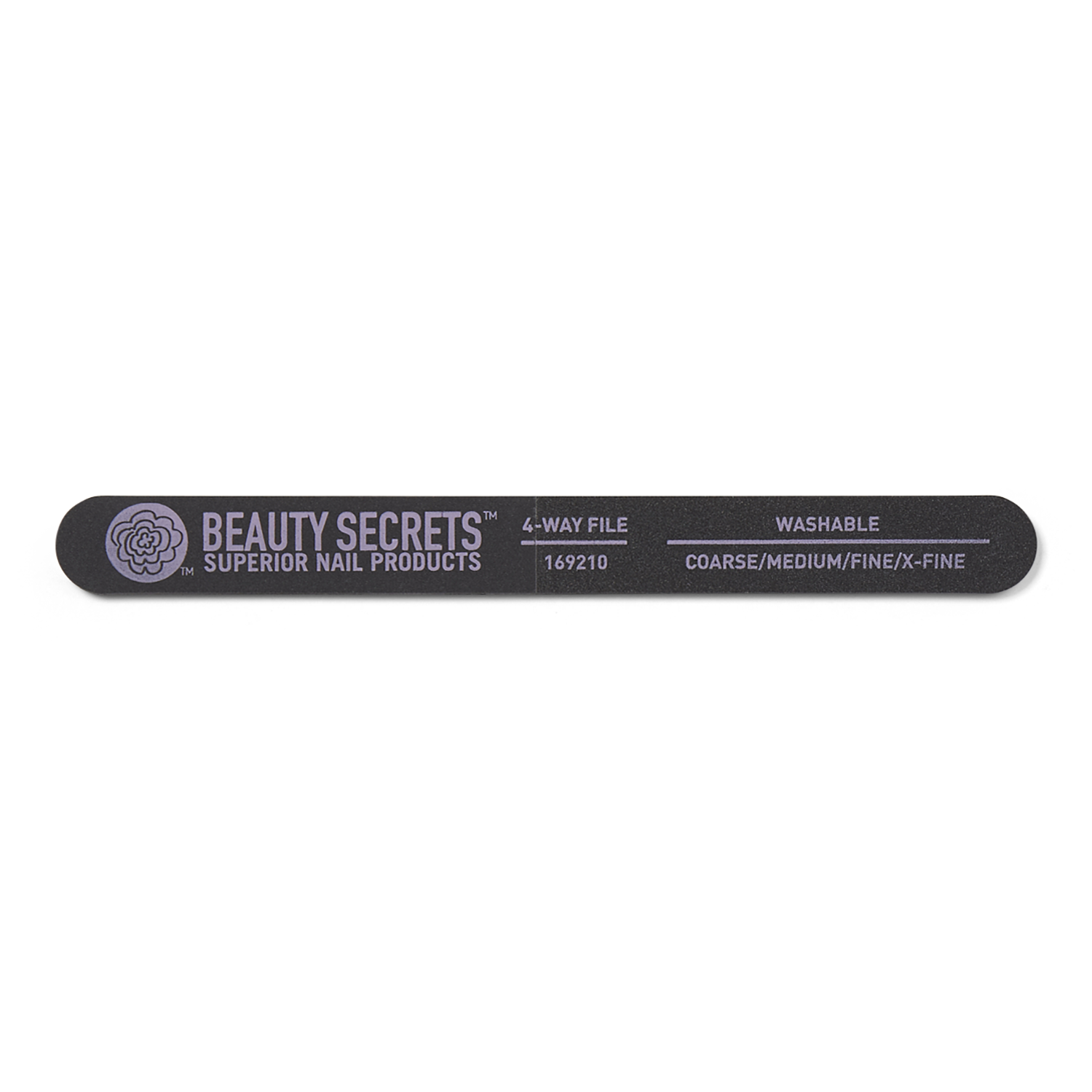 Coarse 100 Grit Black Nail File