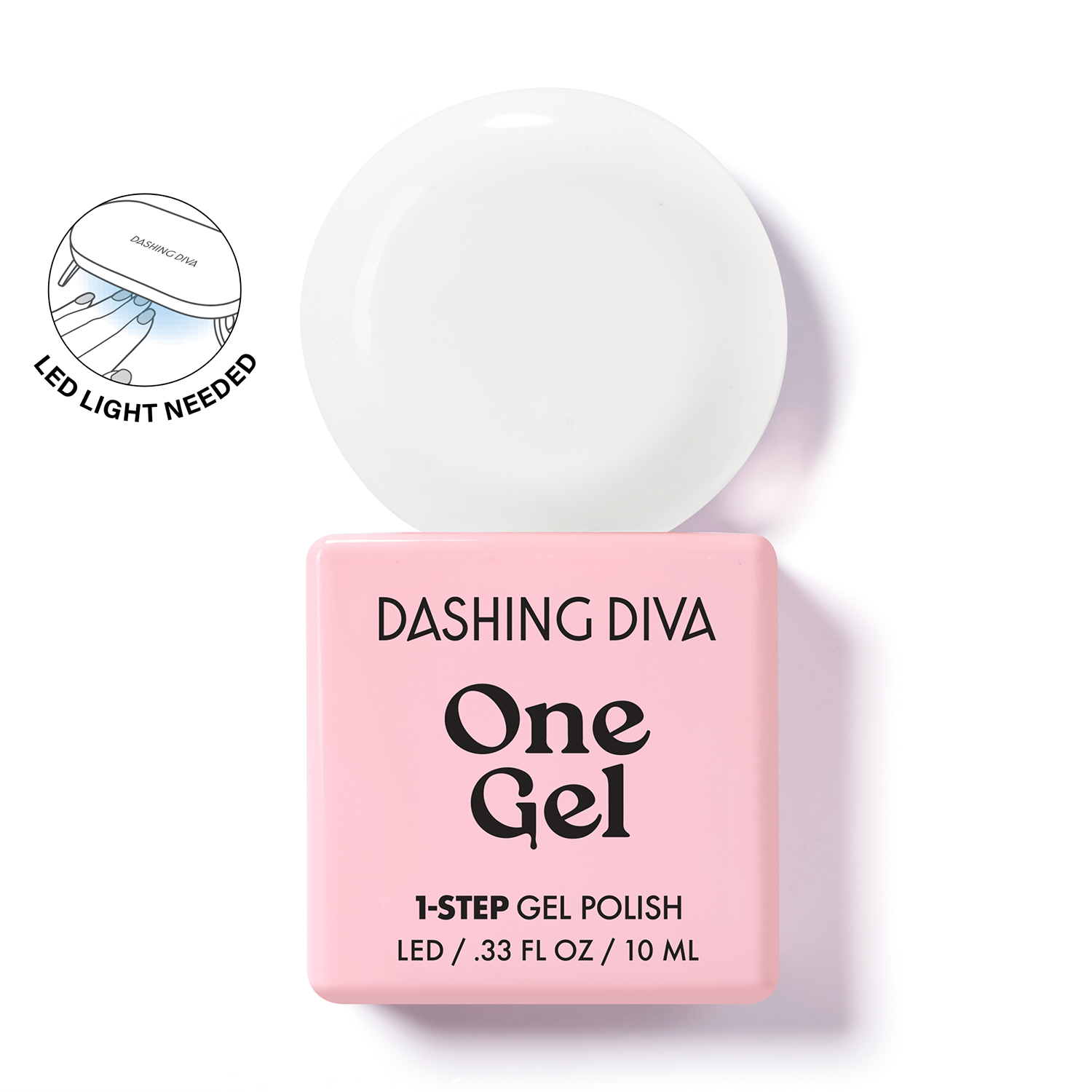 Dashing Diva One Gel Color Polish - Daikon