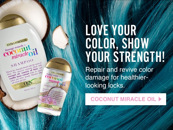 Love your color, show your strength. Repair and revive color damage for healthier-looking locks.